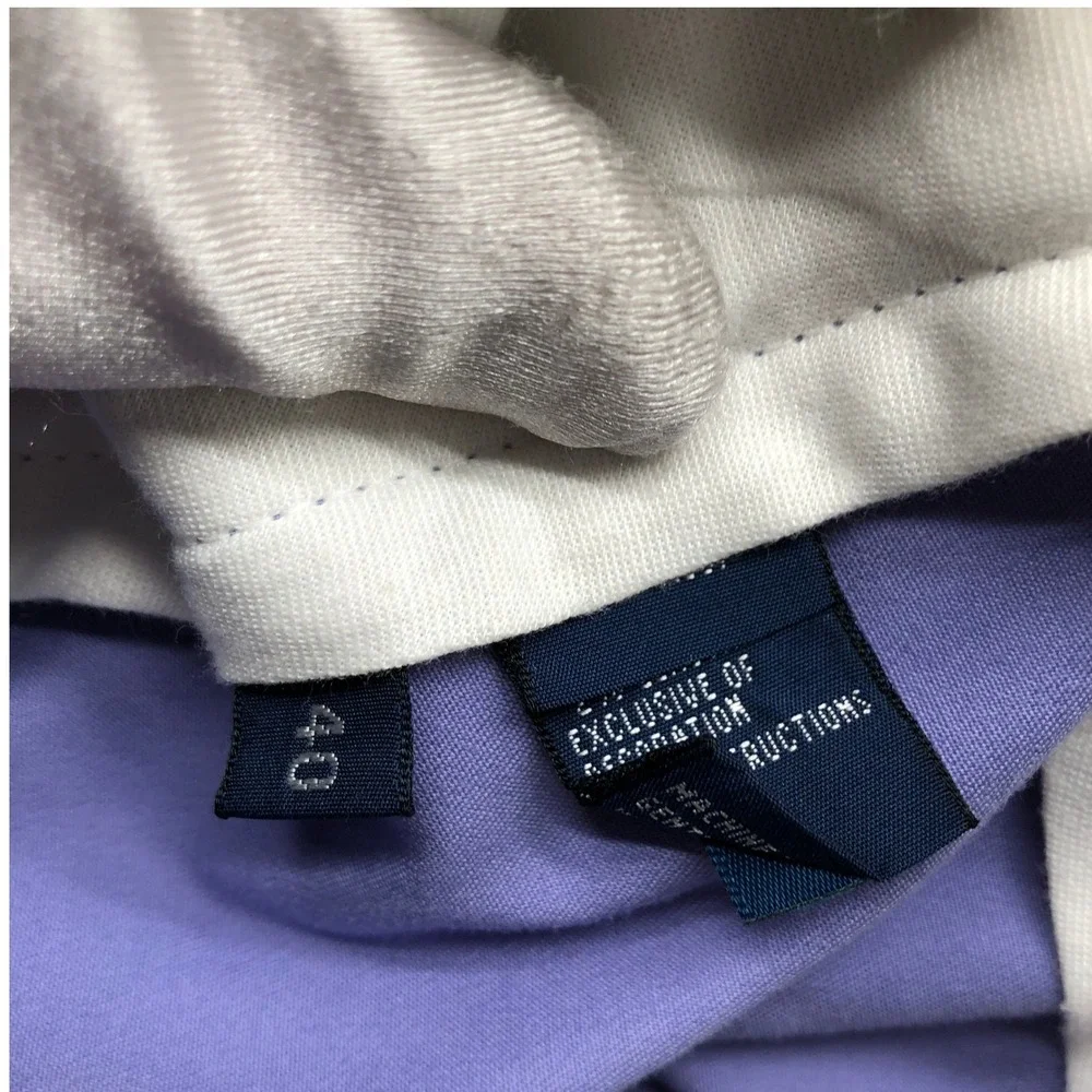 Polo Ralph Lauren Golf Chino Shorts Mens 40‎ Purple Crest Logo Stretch Twill 9.5